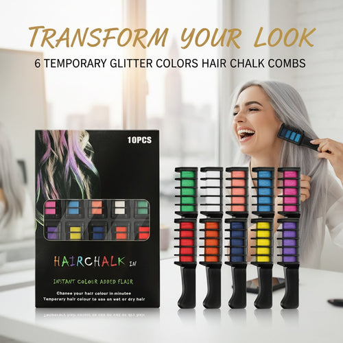 Temporary hair dye critique brush - Cruelty-free