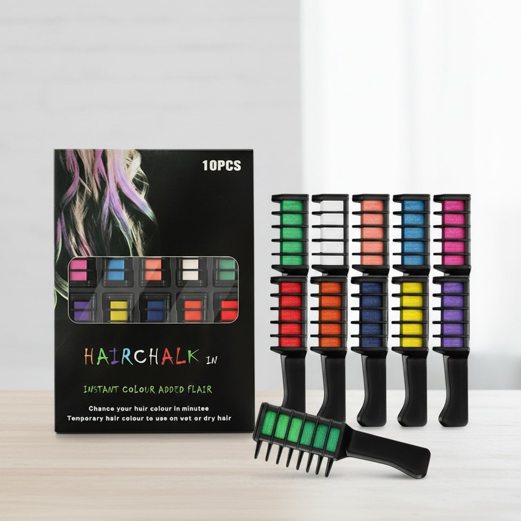 Temporary hair dye critique brush - Cruelty-free