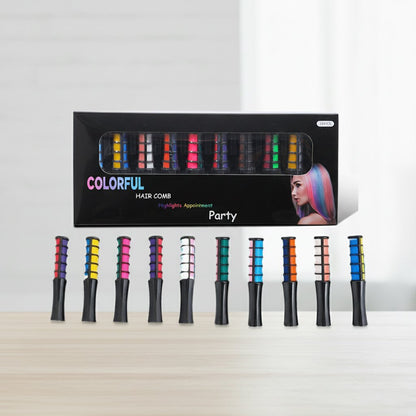 Temporary hair dye critique brush - Cruelty-free