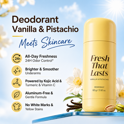 ✨Stezrock® Vanilla Pistachio Brightening Deodorant — Smooth skin Underarms in Just Weeks 💛 ✨