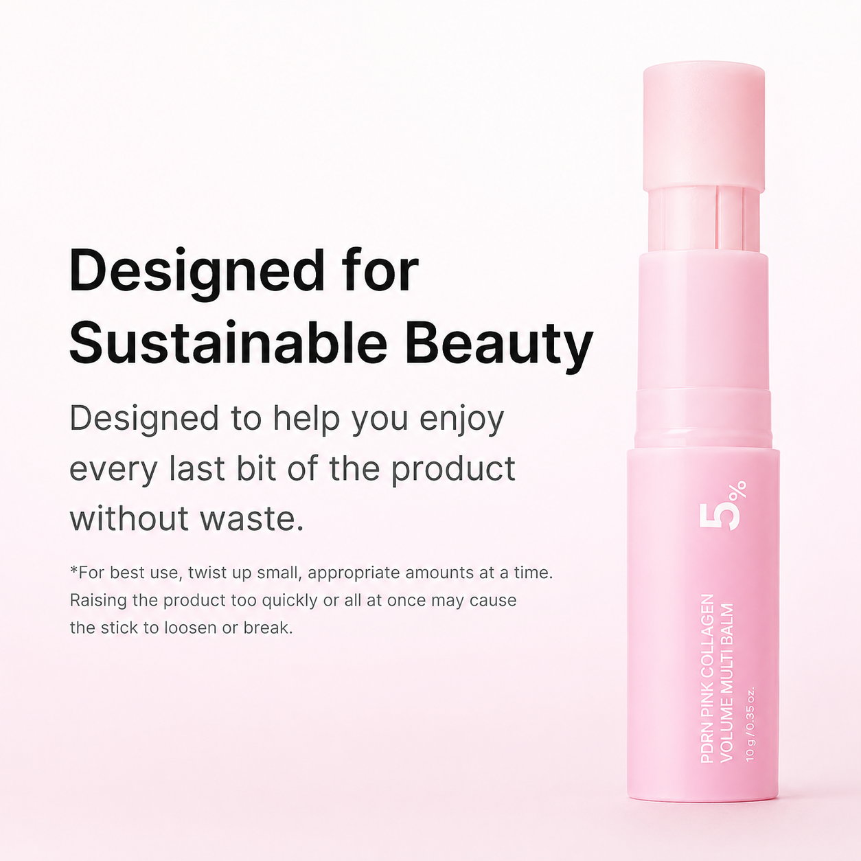 Stezrock™ Pink Collagen Volume Balm Stick 💖