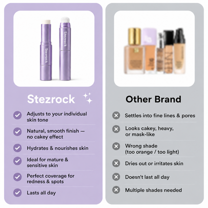 Changing Foundation Stick – The stick that makes mature skin glow again✨